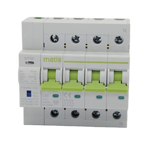 Disjoncteur 63A <span class=keywords><strong>230V</strong></span> AC pour panneau solaire système pv protection contre les surtensions, disjoncteur de protection de tension - Product Image 2
