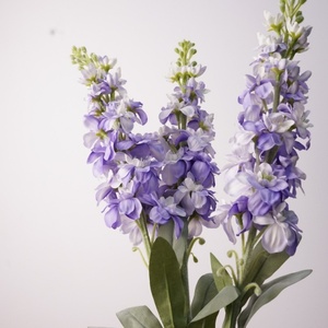 Nouvelle Arrivée <span class=keywords><strong>Fleur</strong></span> Artificielle en Soie de Jacinthe <span class=keywords><strong>Bleue</strong></span> et Violette de Haute Qualité <span class=keywords><strong>pour</strong></span> la Décoration de Mariage, d'Hôtel et de Jardin - Product Image 2