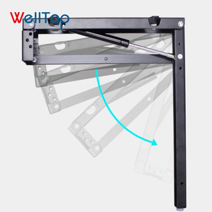 WT-B12 WELLTOP nouveau tabouret mural support de banc à chaussures chaise pliante mécanisme de <span class=keywords><strong>meubles</strong></span> pliants pour armoire à chaussures armoire - Product Image 4
