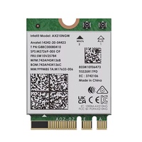 UNTUK EDUP AX3000 M.2 In-tel AX210 NGFF Kartu Nirkabel 2.4Ghz/5Ghz/6Ghz AX210NGW Kartu Wifi 6E Ax210ngw