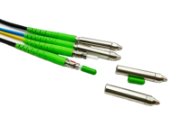 Cable de conexión pasable a través de la pared eficiente en la industria Conector extraíble Ftth SC/APC-SC/APC