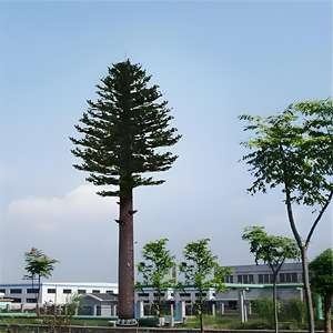 Direkt lieferung ab Werk Ein spalt iger baum förmiger Turm Ökologischer Bereich 4G 5G-Signalabdeckung Wind resistenter Baumturm - Product Image 5