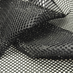 Tela de malla de poliéster de alta densidad de 139g/m², <span class=keywords><strong>material</strong></span> transpirable y elástico para la producción de bolsas de red de compras - Product Image 4