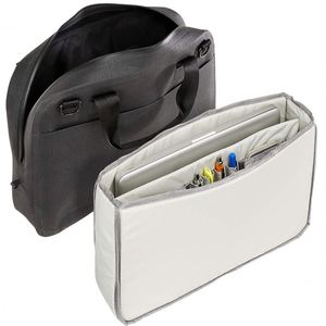 Sac pour ordinateur portable imperméable avec organisateur interne pour le travail freelance, pour organiser les gadgets, les factures et les ordinateurs portables - Product Image 4