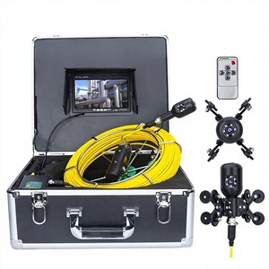Système d'inspection murale et de positionnement par caméra industrielle haute définition pour pipeline, disponible en versions 20 mètres et 50 mètres - Product Image 2