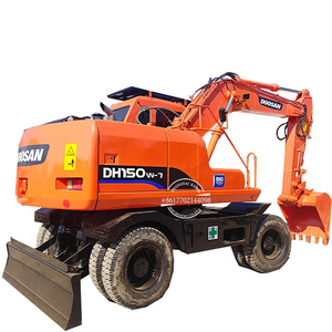 รถขุด Doosan DH150W-7 มือสอง 15 ตัน ประสิทธิภาพสูง ยอดขายดี เหมาะสำหรับการใช้งานระยะยาว ราคาประหยัด - Product Image 1