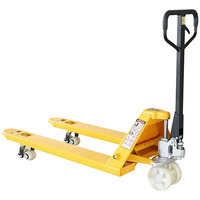 Montacargas Hidráulico Manual para Camiones, Carretilla Elevadora Pequeña de 2T 3T, Transpaleta Hidráulica para Carga y Descarga