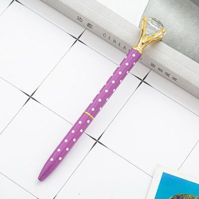 Purple with Dots