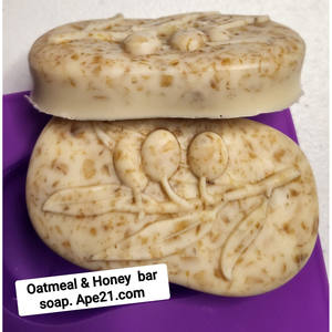 <b>Oatmeal</b> & Honey Bar <b>Soap</b> - Product Image 2