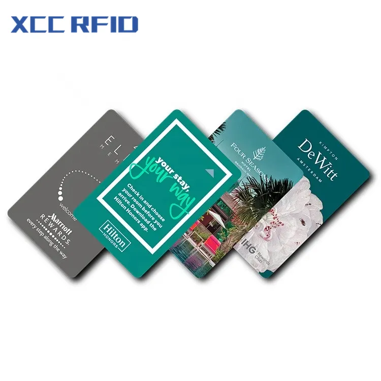 XCCRFID Fudan Mifare çip kartı otel anahtar kartı erişim kontrol kartları