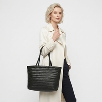 Nouvelle Collection Sacs à Main Femme 2026 Design Haute Qualité Cuir Véritable Tressé Luxe Mode Sacs Fourre-Tout