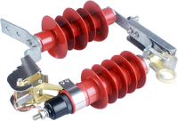 Parafoudre à oxyde de zinc haute tension 10 kV série HY5WZ-17 pour usage extérieur