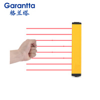Garantta Cortina de Luz Fotoeléctrica Difusa con Espaciado de Ejes de 40mm, Transmisor y Receptor Integrados, Sin Necesidad de Alineación
