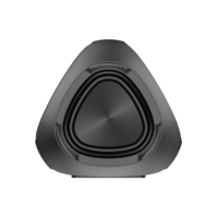 Enceinte sans fil Budi 30w avec son puissant, lumière disco LED, enceinte portable pour fêtes, machine de karaoké avec microphone sans fil
