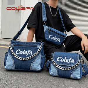 Sac à bandoulière Colefa 2026, neuf, pour jeunes garçons, étudiants, école, sac messager, mode européenne, États-Unis, sac à bandoulière pour femme et homme - Product Image 4