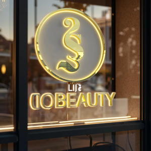 Carrey Custom Led Sign Acrílico LED Circular Retroiluminado Signage Electronic Signs Outdoor Luminous Advertising Logo Light Sign - Product Image 4