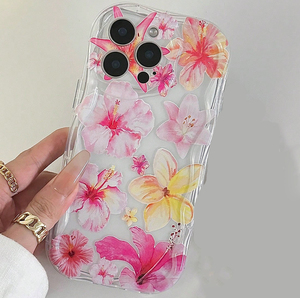 <span class=keywords><strong>Cover</strong></span> <span class=keywords><strong>per</strong></span> Cellulare in Silicone TPU con Bordo Ondulato e Stampa Floreale Rosa e Gialla <span class=keywords><strong>per</strong></span> <span class=keywords><strong>iPhone</strong></span> X Xr Xs Max <span class=keywords><strong>11</strong></span> 12 13 14 15 16 17 - Product Image 1