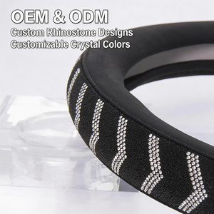 ปลอกหุ้มพวงมาลัยแบบ Space Cooling ติดตั้งง่าย ค่าดัชนีการหักเหสูง ขอบเรียบเนียน ติดแน่น - Product Image 3