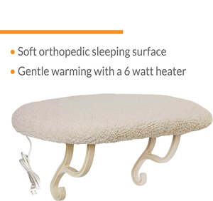 Meubles pour animaux de compagnie en plastique moderne, hamac et perchoir pour chat, lit pour chat mural intérieur en peluche épaisse et chaude, grotte - Product Image 3