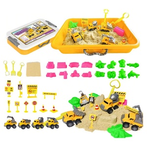 Juguete Educativo Creativo Certificado EN71, Arena Sensorial Moldeable, Arena de Juego Súper Suave, Kit de Arte con Arena para Niños con Camión de Juguete - Product Image 6