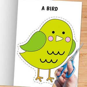 Kit d'activités créatives et artistiques DIY pour enfants : Peinture d'animaux marins et d'oiseaux, cadeau d'anniversaire, jeu d'activités créatives à domicile - Product Image 4