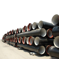 Tuyau en fonte ductile rond En545 Dn800 8 pouces K9 Tuyau en fonte ductile K12 C40 Essai de pression d'eau Bsen598 Tuyaux en fonte ductile