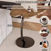 Mesa auxiliar al por mayor de fábrica para sofá, mesa auxiliar con forma de mariposa de estilo Vintage, mesa de centro de piso de ocio para balcón