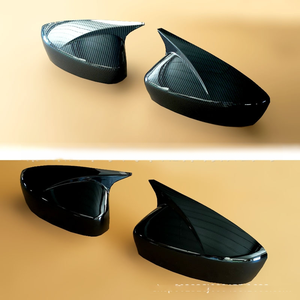 Convient pour Mazda nouvelle génération 14-19 Axela, rétroviseur en forme de corne, couvercle en fibre de carbone 20 Atenza - Product Image 3