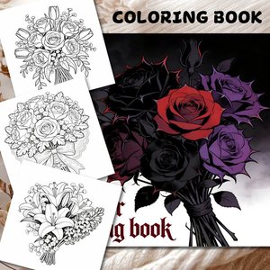 <span class=keywords><strong>Carnet</strong></span> <span class=keywords><strong>de</strong></span> coloriage personnalisé à spirale, <span class=keywords><strong>carnet</strong></span> <span class=keywords><strong>de</strong></span> <span class=keywords><strong>croquis</strong></span> floral personnalisé pour enfants et adultes, fournitures scolaires, livre d'activités anti-stress - Product Image 1