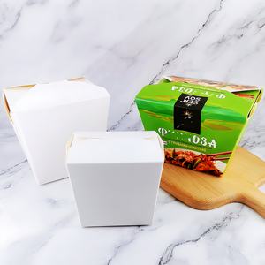 Xiamen थोक कस्टम 16oz 26oz 32oz डिस्पोजेबल भोजन बॉक्स जो सुशी नूडल के लिए अपने डिजाइन पेपर बॉक्स को सुशी नूडल - Product Image 1