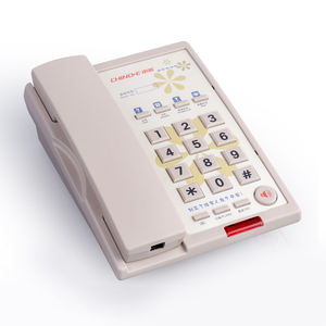 Juego de <span class=keywords><strong>teléfono</strong></span> LCD de línea fija única antigua para oficina y Hotel Microtel Vintage fábrica de teléfonos con cable al <span class=keywords><strong>por</strong></span> mayor - Product Image 2