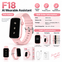 Bracelet Enregistreur Vocal IA avec Filtration du Bruit, Enregistrement de 12 Heures et Transcription pour les Interviews de Journalistes