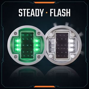 Segnalatore Stradale Solare <span class=keywords><strong>a</strong></span> LED Bifacciale in Alluminio IP68 <span class=keywords><strong>a</strong></span> Lunga Durata per Uso Esterno per Grossisti del Settore del <span class=keywords><strong>Traffico</strong></span> - Product Image 2