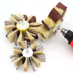 Disco <span class=keywords><strong>de</strong></span> Pulido <span class=keywords><strong>de</strong></span> Sisal <span class=keywords><strong>Pequeño</strong></span>, Rodillo Especial para Pulir y Desbastar, Taladro Eléctrico Manual - Product Image 1
