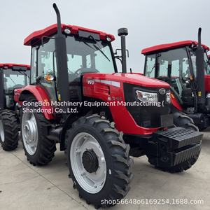 Nouveau Tracteur Agricole Tout-Terrain YTO Red Nlx754 à Quatre Roues Motrices avec Charrue Rotative Intégrée pour l'Exportation Transfrontalière - Product Image 1