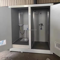 Toilette et douche modulaires Construction en acier Toilette portative pour les maisons en conteneur fabriquées en Chine