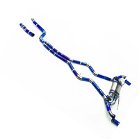 Sistem Knalpot Catback Baja Tahan Karat Cende Poles Berkilau, Penjualan Terbaru untuk 24 untuk M340 3.OT