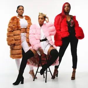 Новинка 2022, зимнее пальто, куртка, Женское пальто из искусственного лисьего меха с капюшоном, модное короткое стильное пальто из искусственного меха для женщин