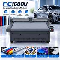 Hoge snelheid vacuümzuigende vlakbed PPF snijmachine voor autolakbeschermfolie automatische digitale snijplotter
