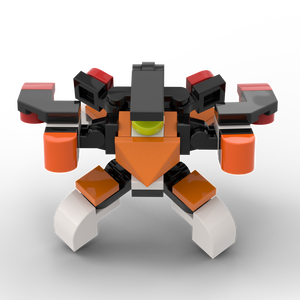 DIY Educational Building <b>Blocks</b> Robot 4-Legged Swift Soldier Mecha Transforming Bricks 50-Piece ABS <b>Plastic</b> Toy for Kids - Product Image 1