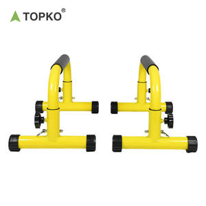TOPKO Supports de gymnastique stables pour musculation <span class=keywords><strong>au</strong></span> <span class=keywords><strong>sol</strong></span>, barres parallèles push up avec poignée pour <span class=keywords><strong>barre</strong></span> d'entraînement de gymnastique à domicile - Product Image 2