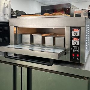 Four Commercial Industriel de Fabricant, Machine de Cuisson Électrique et Gaz, Four à Sole Unique pour Boulangerie avec <span class=keywords><strong>Vapeur</strong></span> - Product Image 2