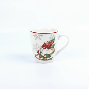 Vajilla de Porcelana Navideña Barata al por Mayor, Juego de Platos y Tazones de Cerámica Festivos a Precio de Fábrica para Promoción Navideña - Product Image 6