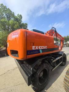 Potente excavadora de cadenas Hitachi EX100WD usada, modelo 2022, 10 toneladas, bomba hidráulica, caja de cambios, motor y engranajes en venta - Product Image 2