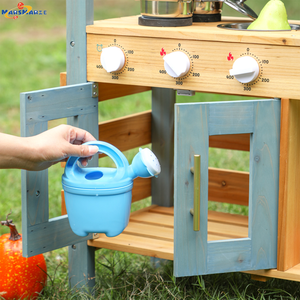 <span class=keywords><strong>Giocattolo</strong></span> Unisex per Bambini: Set Cucina da Giardino in Legno per Esterni con Design Anti-Muffa, Fornello e Rubinetto per Giochi all'Aperto - Product Image 4