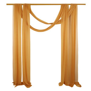 Decoración Romántica <span class=keywords><strong>para</strong></span> Bodas en el Jardín, Toldo <span class=keywords><strong>para</strong></span> Decoración de Bodas, Decoración de Escenarios al Aire Libre, Arco, Cortinas Colgantes y Tela Drapeada - Product Image 4