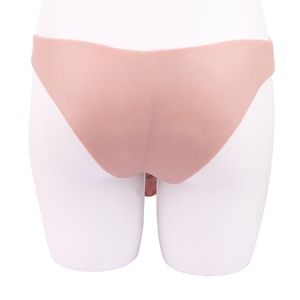 FAAK Venta al por mayor de fábrica: Extensor de pene de silicona tipo pantalón, dildo hueco para agrandamiento y extensión del pene, funda para pene, juguetes sexuales - Product Image 2