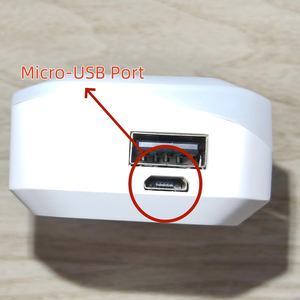 Cable de carga micro-USB blanco de 1,5 m Chaqueta de cobre puro y PVC para teléfonos Android y bancos de energía - Product Image 4