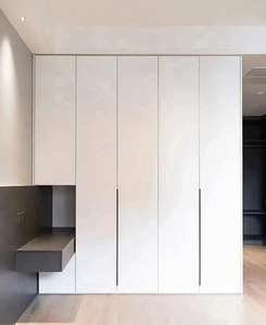 Organizador de armario de madera de lujo, sistema de armario modular con cajones, estante ajustable, Riel, armario personalizado - Product Image 1