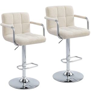 <span class=keywords><strong>Tabourets</strong></span> <span class=keywords><strong>de</strong></span> bar pivotants au design moderne <span class=keywords><strong>Tabourets</strong></span> <span class=keywords><strong>de</strong></span> comptoir réglables Chaises hydrauliques pour <span class=keywords><strong>cuisine</strong></span> et salle à manger Ensemble en cuir PU pour l'extérieur - Product Image 3